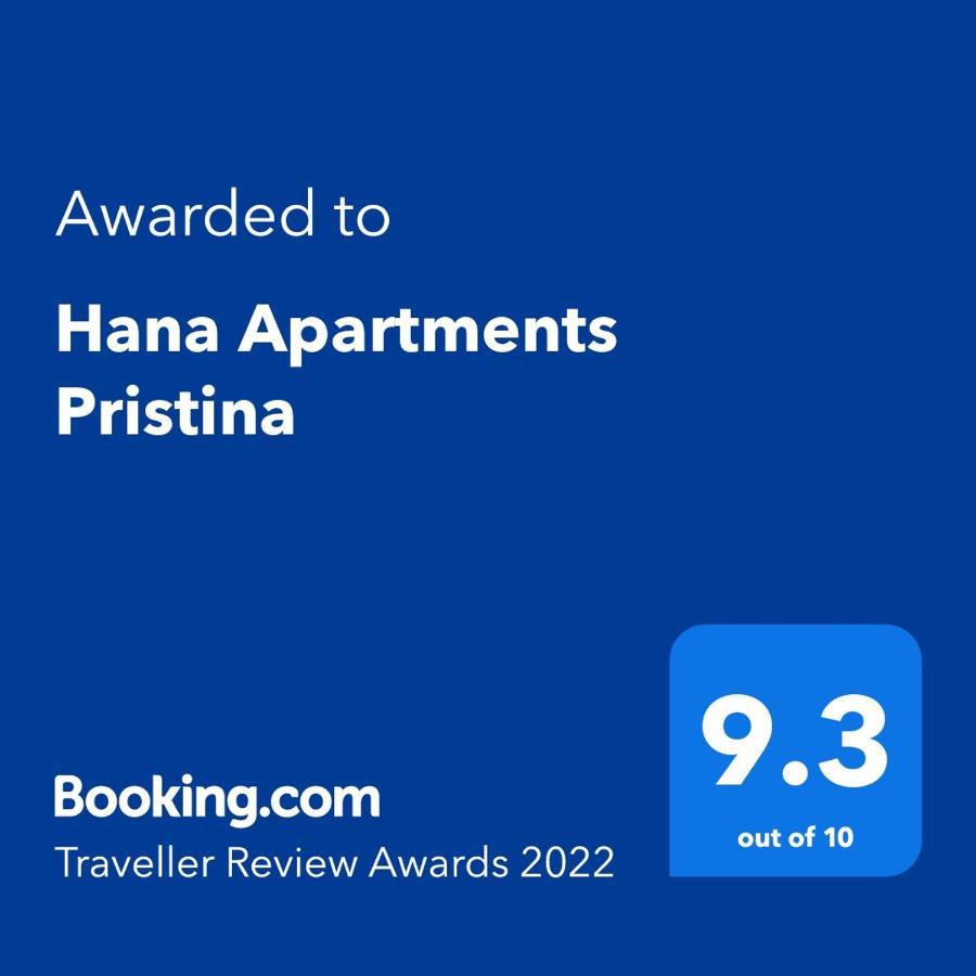 Hana Apartments Prishtina พริสตีนา ภายนอก รูปภาพ